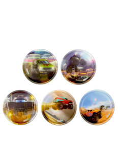 Ergobag - 00816-00018 - 5 Parches Klettie