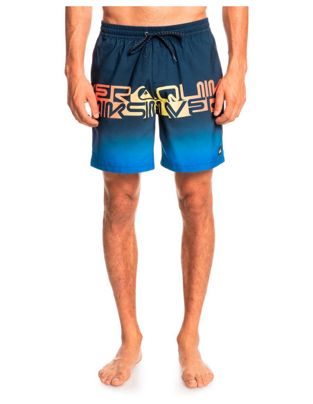 Maillot de bain QUIKSILVER Wordblock Volley 17