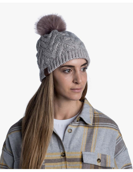 BUFF de malha e lã - gorro