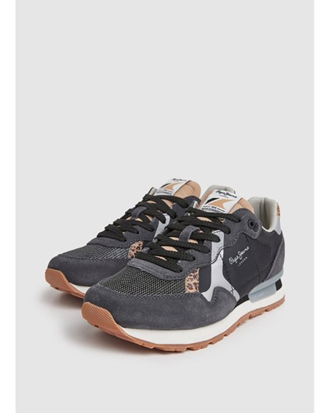 PEPE JEANS Brit Print Night - Trainers