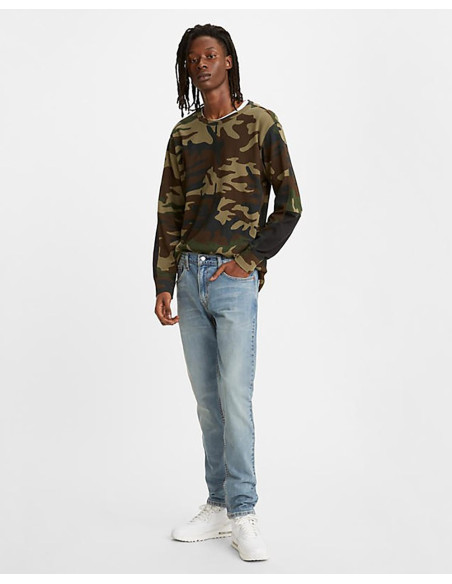 LEVI'S - 512 Slim Taper Med Indigo - Porté en