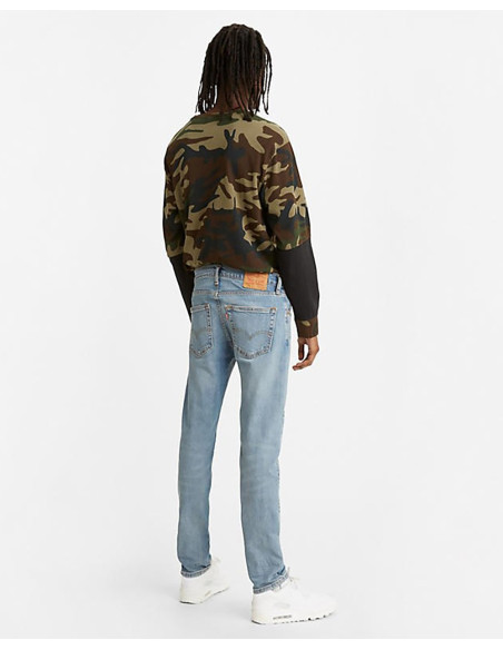 LEVI'S - 512 Slim Taper Med Indigo - Porté en