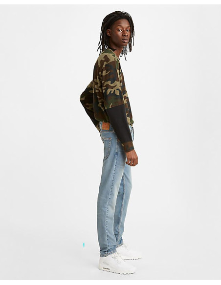 LEVI'S - 512 Slim Taper Med Indigo - Porté en