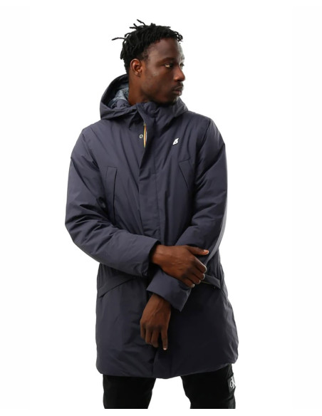 K-WAY Remi Ripstop Prime Marmotta – 3/4 Länge – Jacke