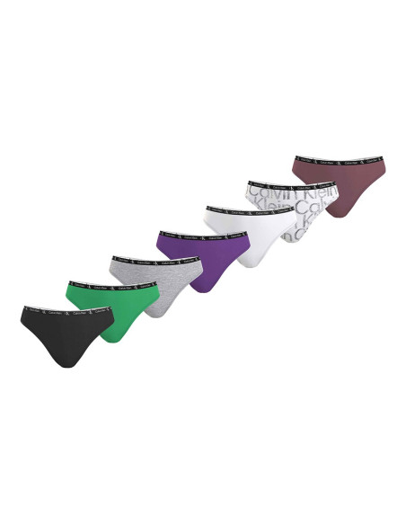 CALVIN KLEIN 000QD3992E – 7er-Pack Tangas