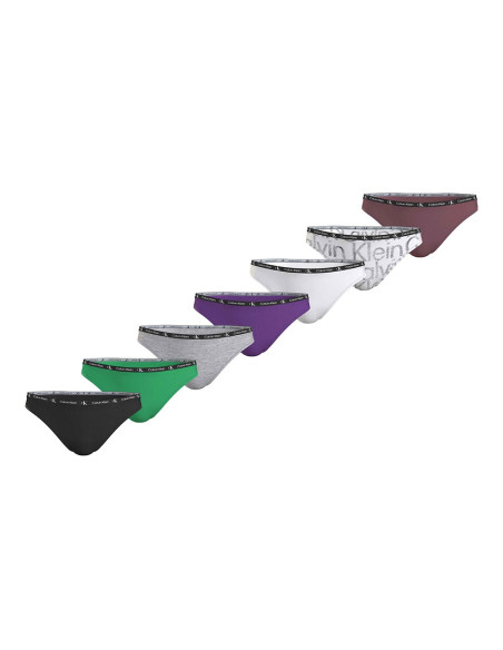 CALVIN KLEIN 000QD3993E - 7 Pack de bragas