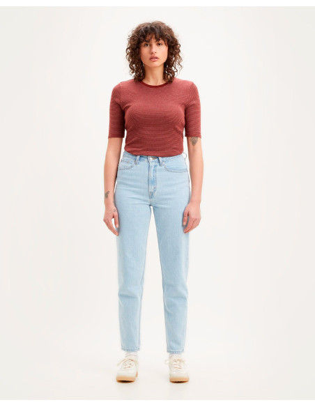 LEVIu00b4S - 80S Mom Jean Light Indigo - Flat Finish