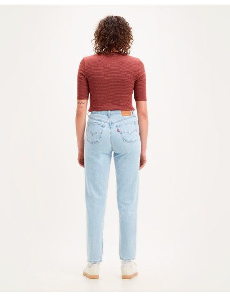 LEVIu00b4S - 80S Mom Jean Light Indigo - Flat Finish