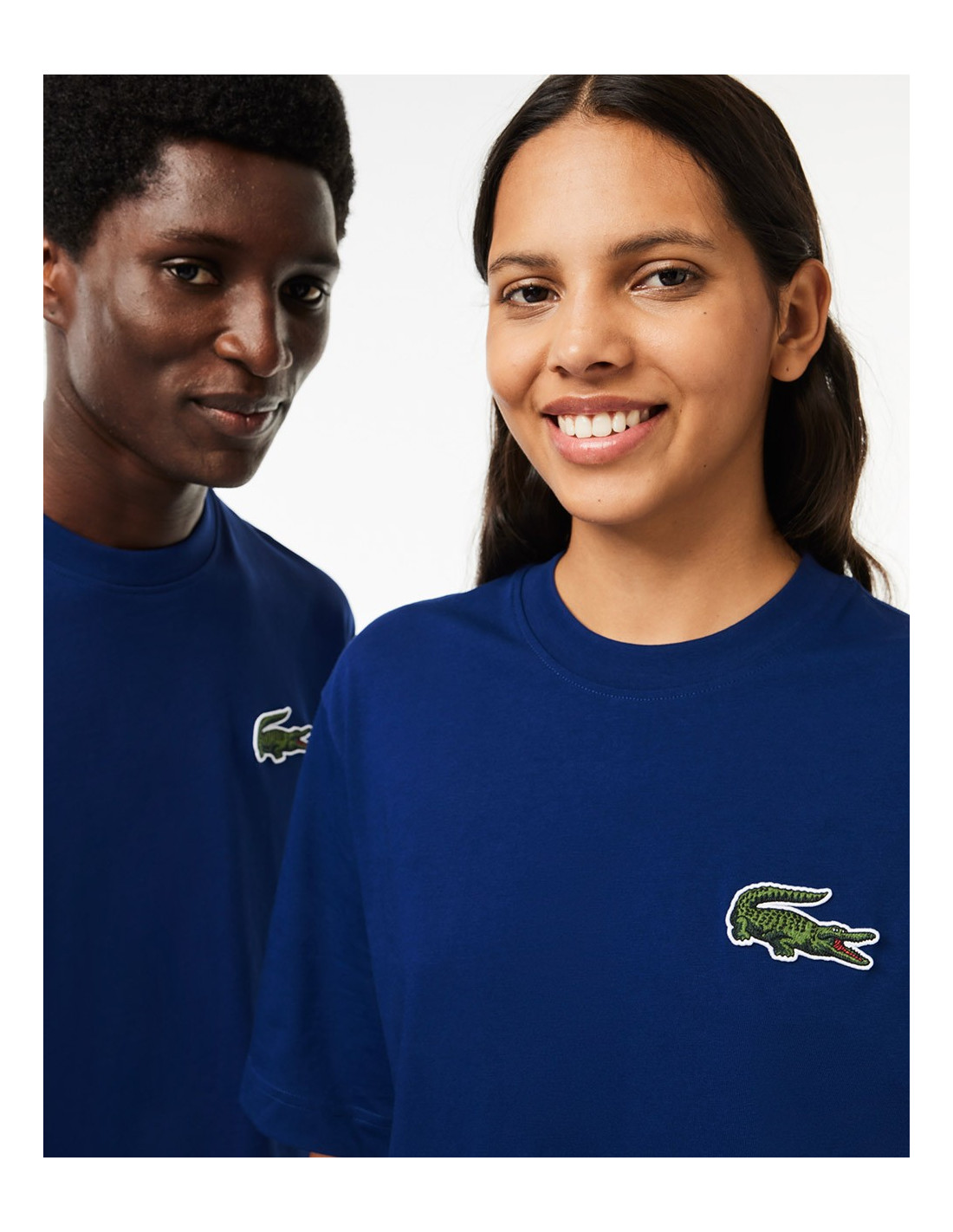 Tシャツ・カットソー LACOSTE Woman T-Shirt Blue PF5179 525 LACOSTE：Tシャツ レディース - ブルー | GIGLIO.COMオンライン