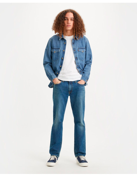 LEVI'S - 514 Straight Med Indigo - Worn In
