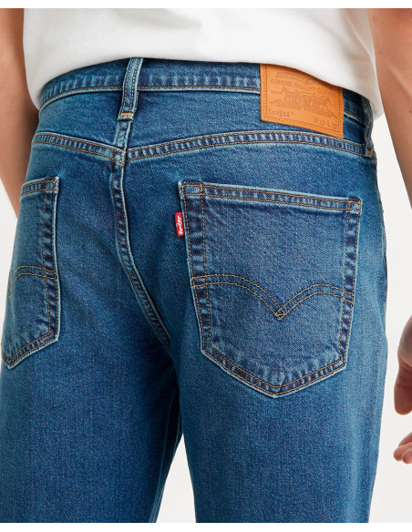 LEVI'S - 514 Straight Med Indigo - Worn In