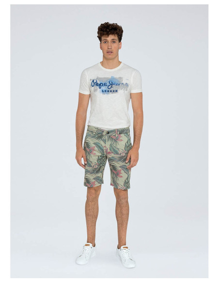 PEPE JEANS Mc Queen  Tropic - Pantalón corto