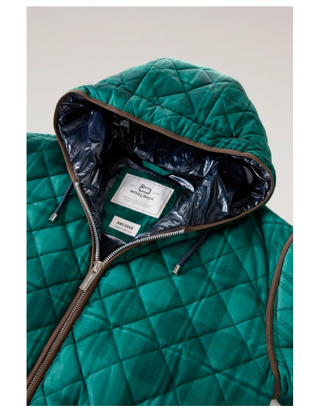 Parka patchwork trapuntato WOOLRICH