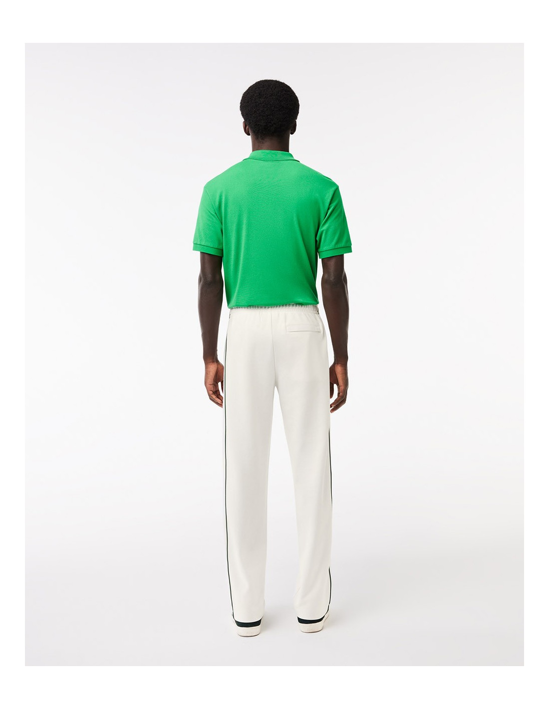 Green lacoste online tracksuit bottoms