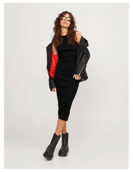 JJXX Forest STR SL Rib - Robe
