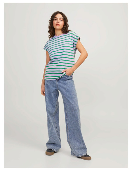 JJXX Astrid Stripe Boxy - Camiseta