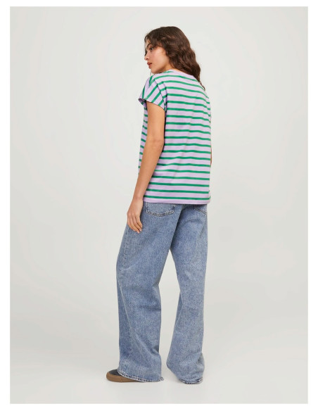JJXX Astrid Stripe Boxy - Camiseta