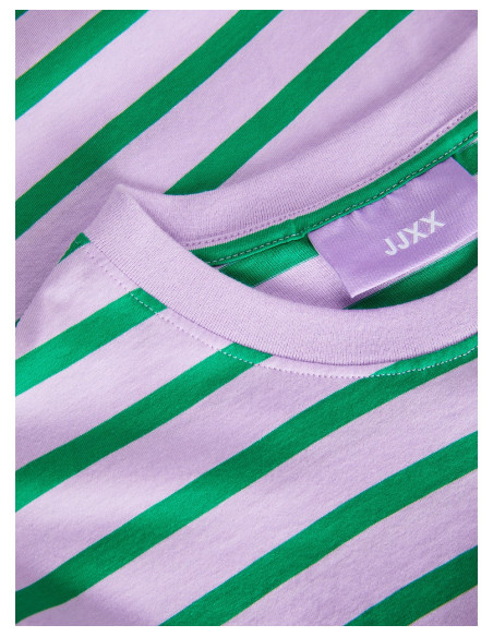 JJXX T-shirt carré à rayures Astrid