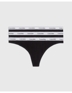 CALVIN KLEIN 000QD5209E - Pacote com 3 tangas