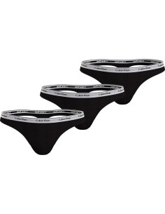 CALVIN KLEIN 000QD5209E - Pacote com 3 tangas 2