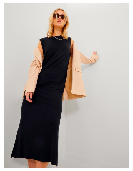 JJXX Kelly Reg SL Midi - Vestido