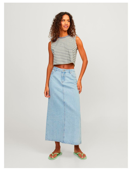 JJXX Alvira SL Slim Crop - T-Shirt