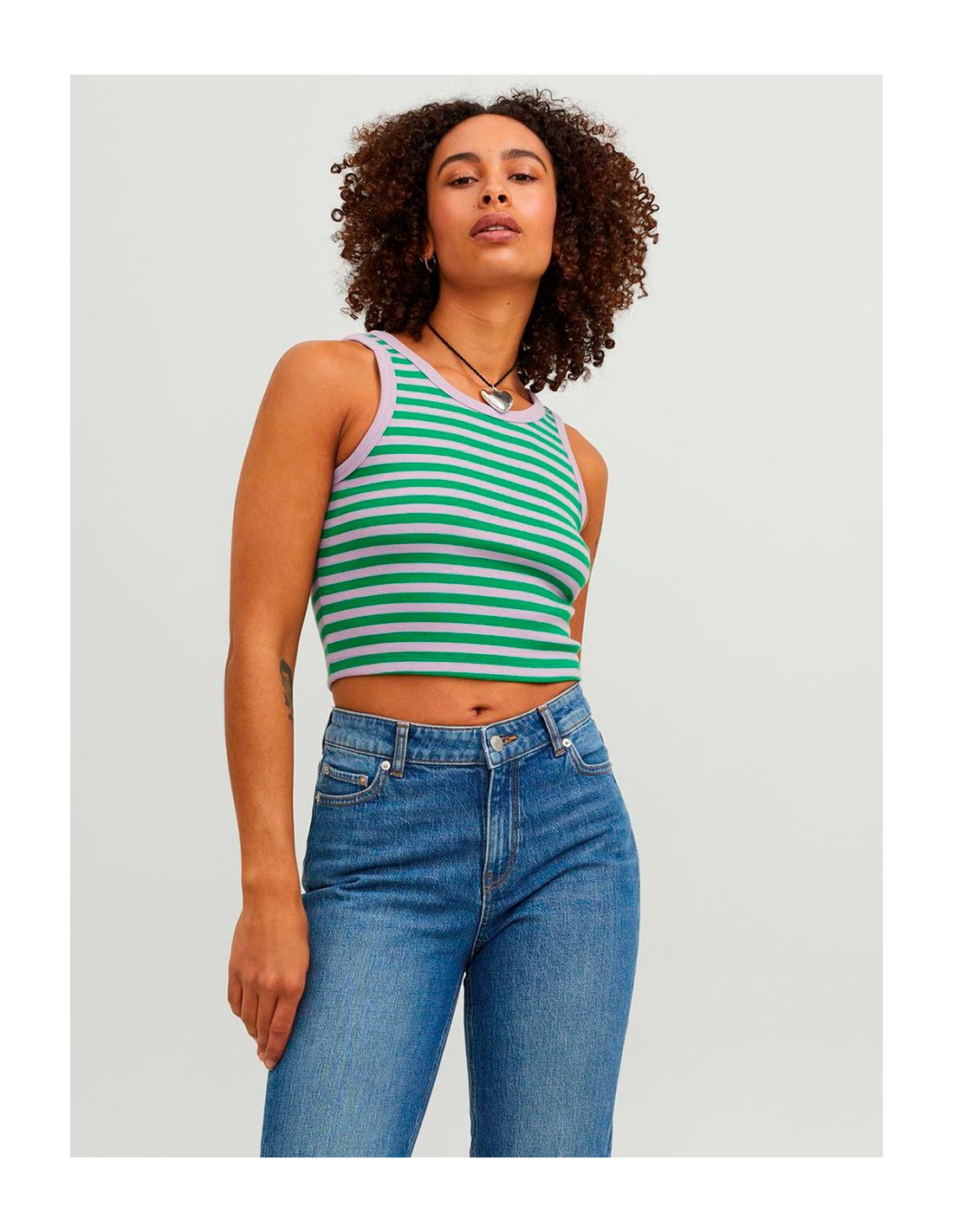 JJXX Fallon Str SL Stripe - Top