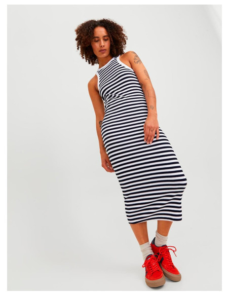 JJXX Forest STR SL Stripe - Robe