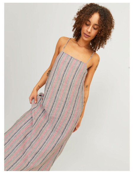 JJXX Raya Leinen Lang – Kleid