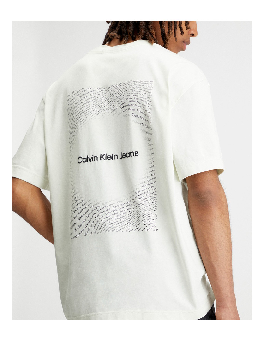 Tシャツ・カットソー   Men T-shirt White J30J325492 CGA CALVIN KLEIN J30J325492 - T-shirt