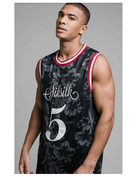 SIKSILK SS-19295 - Camiseta baseball