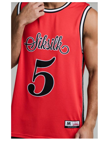 SIKSILK SS-19484 - Camiseta baseball