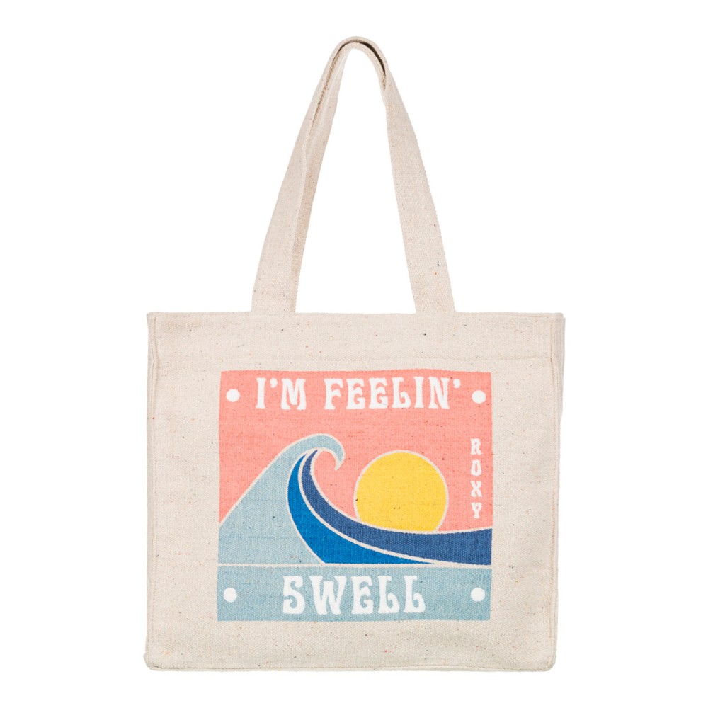 ROXY Drink The Wave Tote - Beach Bag