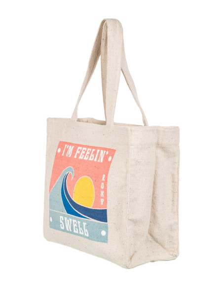 ROXY Drink The Wave Tote - Beach Bag
