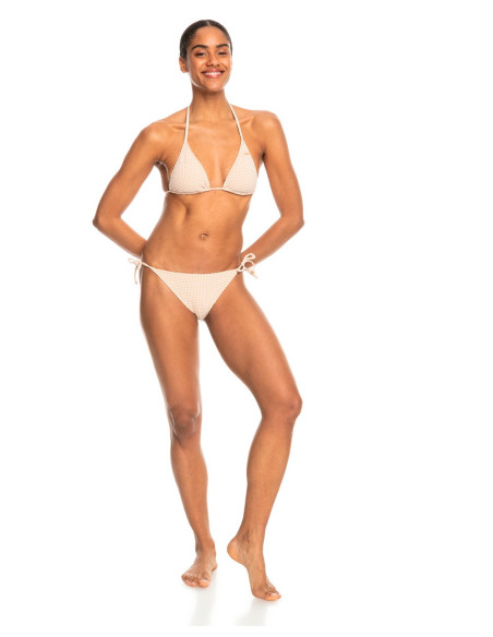 ROXY - Haut de bikini Tiki Tri à carreaux vichy