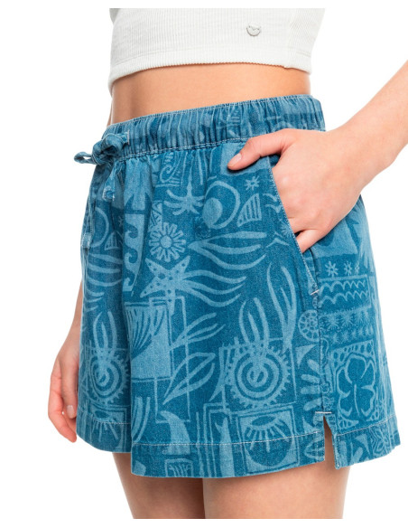 ROXY Lekeitio Break High Denim Pt - Shorts