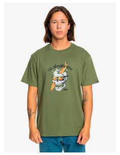 QUIKSILVER Onelastsurfss - T-shirt