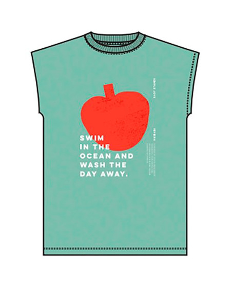 JJXX Astrid SL Boxy Print T-Shirt