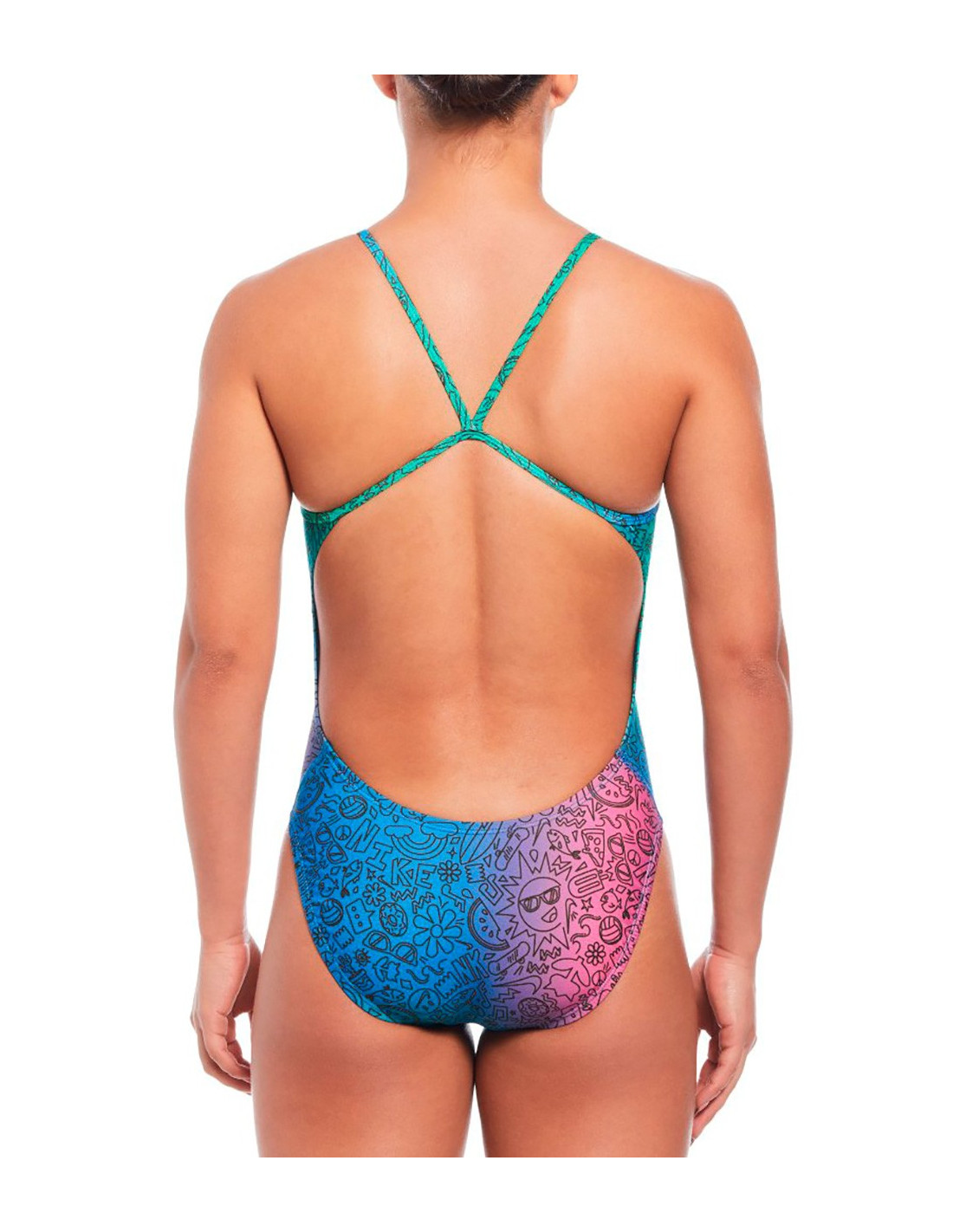 関税込み【NIKE】 Nike Asymmetric Swimsuit Black Nike Asymmetric Swimsuit - JD Sports Global