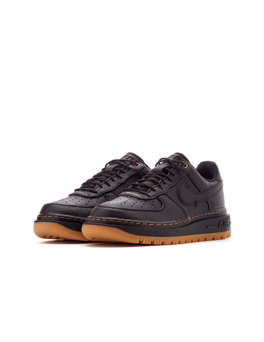 Nike air force 1 black and gum sole new arrivals