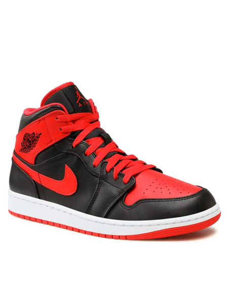 NIKE Jordan 1 Mid Alternate Bred - Scarpe da ginnastica