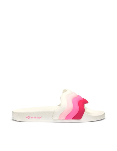 SUPERGA 1908 Ciabatte Righe Imbottite - Sandali