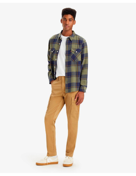 LEVI'S XX Cargo Slim Pirate Nero ST - Pantaloni