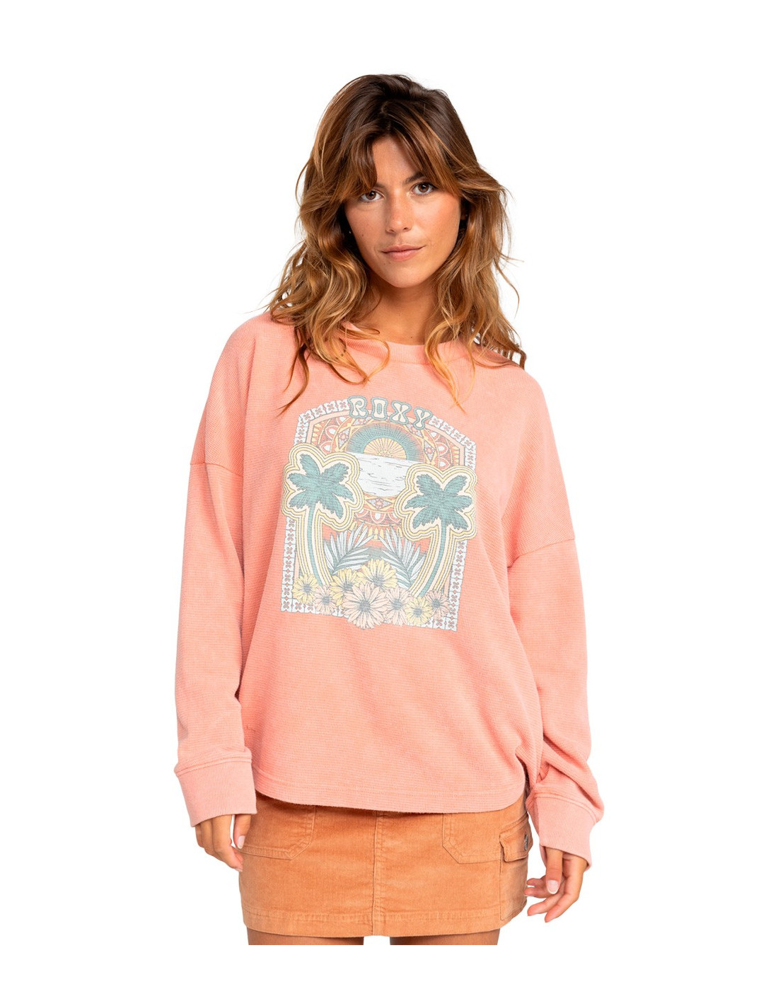 ROXY East Side Midweight Ls Felpa
