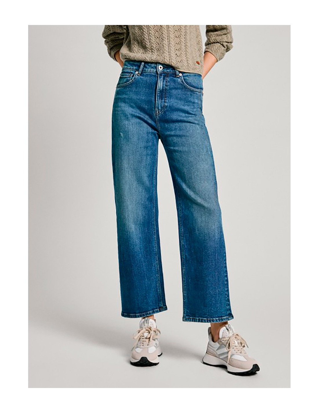 PEPE JEANS Straight Jeans Uhw Vaquero