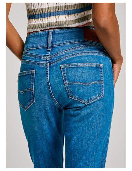 PEPE JEANS Slim Jeans Mw - Vaquero