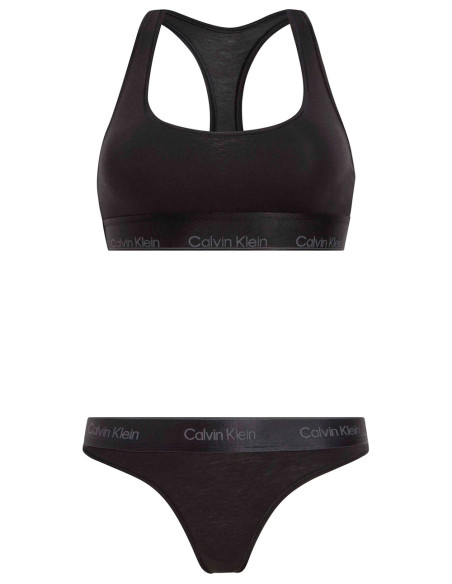 CALVIN KLEIN 000QF8000E - Conjunto braga y sujetador