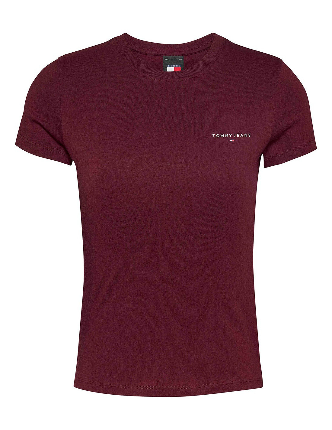 Burgundy tommy hilfiger shirt discount