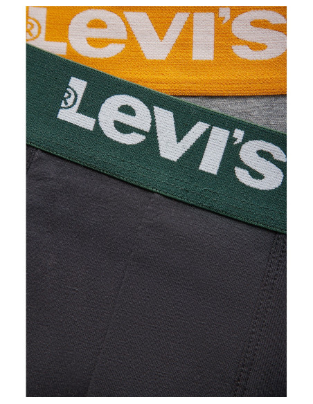LEVI'S Solid Basic Lot de 2 boxers
