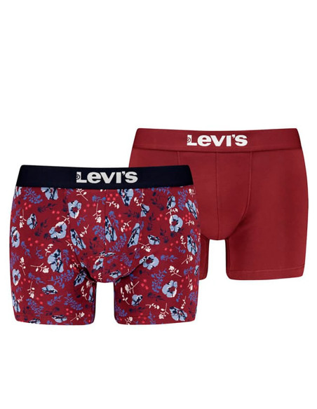 Cueca Boxer Levi's Flower Aop - Pacote com 2 unidades